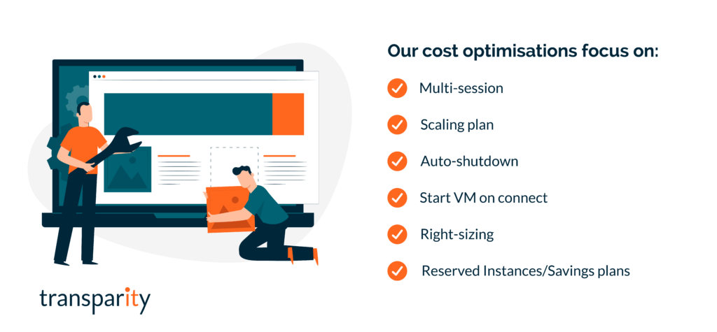Azure Virtual Desktop cost optimisation