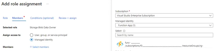 Azure Functions with Managed Identity Storage Access 4 Image 4 1