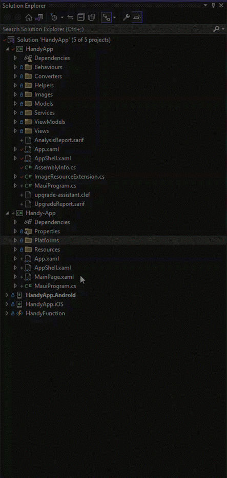 Xamarin To MAUI Migration – Part Two – Migration 5 Xamarin to MAUI 2 5