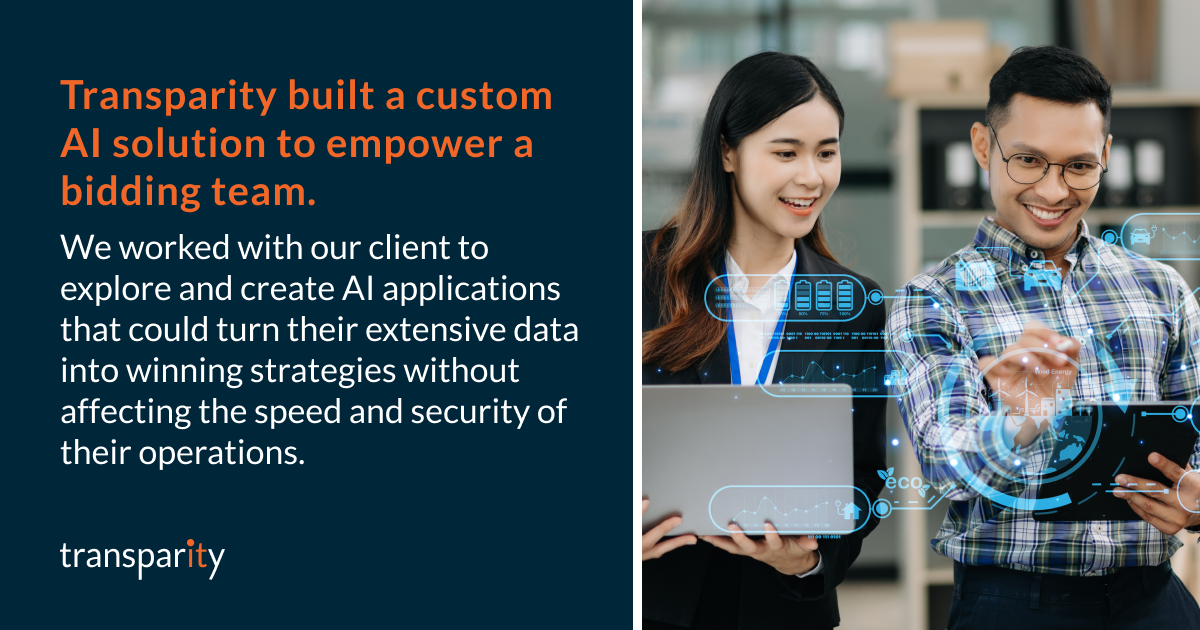 The Demand for Custom Copilot Applications is Here 2 a custom copilot application built to empower a bidding team